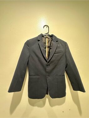 Boss Men's Navy Two-Button Sport Coat
